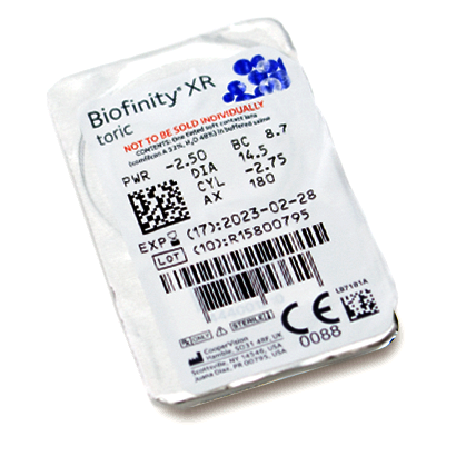 Biofinity XR Toric 6 Pack