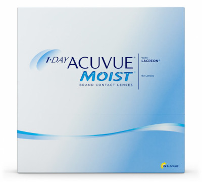 1 день Acuvue Moist 90 Pack Contact Lines