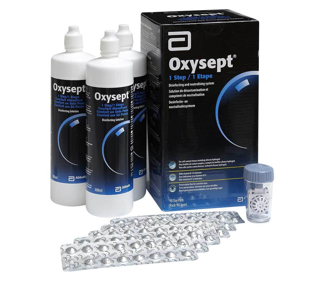 Oxysept 1step Contact Lens Solutions Vision Direct Ireland