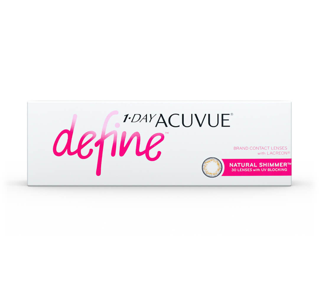 1-Day Acuvue® Define Shimmer Lentillas: Entrega 24h | Vision Direct