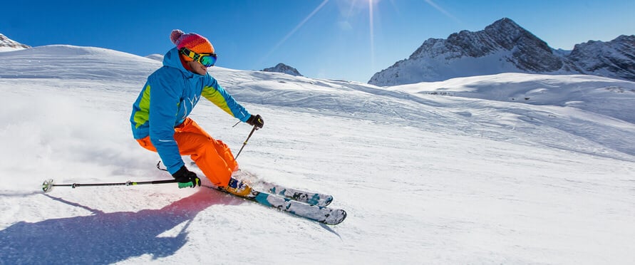 Lenti a contatto per sciare