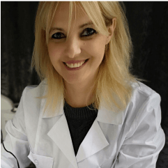 Inline photo of dermatologist Dr Dina Keen